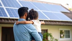 Ahorro energético en vivienda familiar con instalación solar